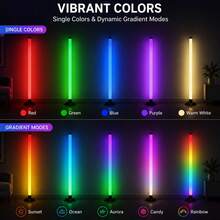 RGB 轉角落地燈，智能 LED 立燈，附 APP 與遙控器，音樂同步、定時與可調光變色氛圍燈，適用臥室、客廳、遊戲室與居家裝飾 - floor lamp - 查看 3