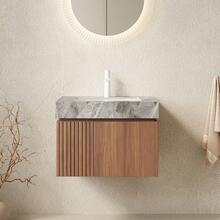 24''+Light Gray Top+1 Faucet Hole