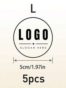 客製化圓形水晶貼紙，極簡個性化 Logo 標籤，適用於杯子、派對小禮物，可客製文字貼紙，生日與婚禮裝飾，萬聖節、感恩節與聖誕節可客製化禮物封印貼，個性化貼紙，客製貼紙 - 風格A - 查看 20