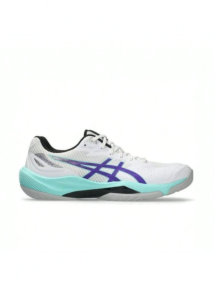 Asics Men's BEYOND FF 2 Badminton Shoes Low-Top 1071A129-101 - White - View 1