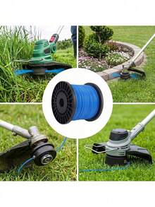 Star Trimmer Line 1.6 Mm * 15 M For Grass Trimmers And Brush Cutters, Five Point Nylon Cutting Line With Durable Wear Resistant Flexible Construction, High Performance Replacement Spool For Grass And Garden Maintenance - A - View 2
