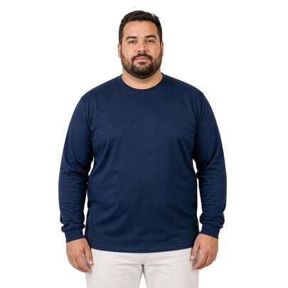Blusa de Frio Flanelada Plus Size Unissex Térmica Helanca