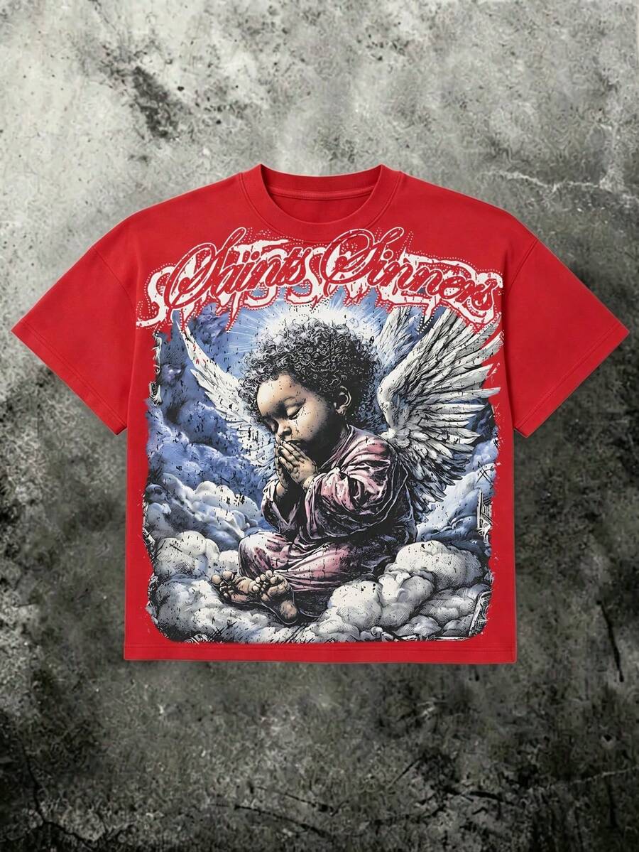 Women T-Shirts - 紅色 - 查看 1