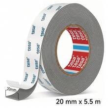 Tesa Super Strong Double-Sided Tape, Heavy Duty Waterproof Strong Fixing, Suitable For Home Power Strips, Car Installation - 20mm*5.5m - View 10