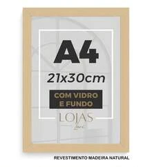 A4 Frame 21x30cm With Glass Certified Photography Printing - 摩卡棕 - 查看 4