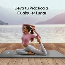 Pilates Floor Mat - Dark Grey - View 7