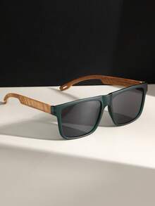 1 Pair Retro Half-Frame Non-Prescription Fashion Glasses, Lightweight And Comfortable, Available In Multiple Colors, Unisex Stylish Accessory With Minimalist Frame Design - Multicolor - View 9