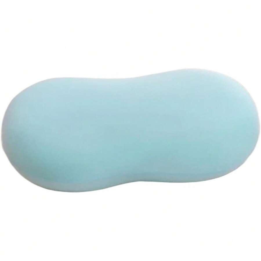 Almohada para Gato con Protección para el Cuello, Espuma Viscoelástica de Rebote Lento, No se Colapsa, Regalo (Azul Cielo) - 1 - Ver 1