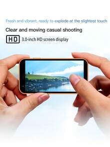 SERVO Mini Smartphone, Android 8.1 OS, WCDMA Dual SIM Dual Standby 3G Network, 3.0" HD Display, Dual Camera, 2GB RAM + 16GB ROM, Compact Body, Enjoy The King-Like Style - Black - View 12