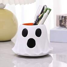 Halloween Decor Ornaments For Home, Outdoor & Office Atmosphere, Cute Ghost Vase & Ghost Flower Pot, Lovely Desktop Minimalist Planter, Ideal Garden Landscape Decor - Multi-color - View 8