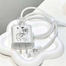 Charger And Cable Protection Set, Durable Apple 18-20W Charging Cable Protector, Anti-Breakage Cable Organizer - Multicolor - View 6