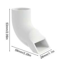 Faucet Extender, Anti-Splash Water Guide, Sink Water Diverter, Universal Faucet Accessory, Kitchen & Bathroom Sink Aid, Water-Saving No-Installation Faucet Sleeve, Water Flow Redirecting Extension Tube, Multi-Scenario Home Water Supply & Drainage Accessory - Multicolor - View 6