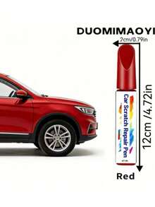 Multi-Color Car Scratch Paint Repair Pen, Body Paint Touch-Up Pen For Car, Motorcycle And Other Vehicle Body Scratch Repair, Body Maintenance Paint Masking Tool (Randomly Sent New And Old Models) - Multicolor - View 3