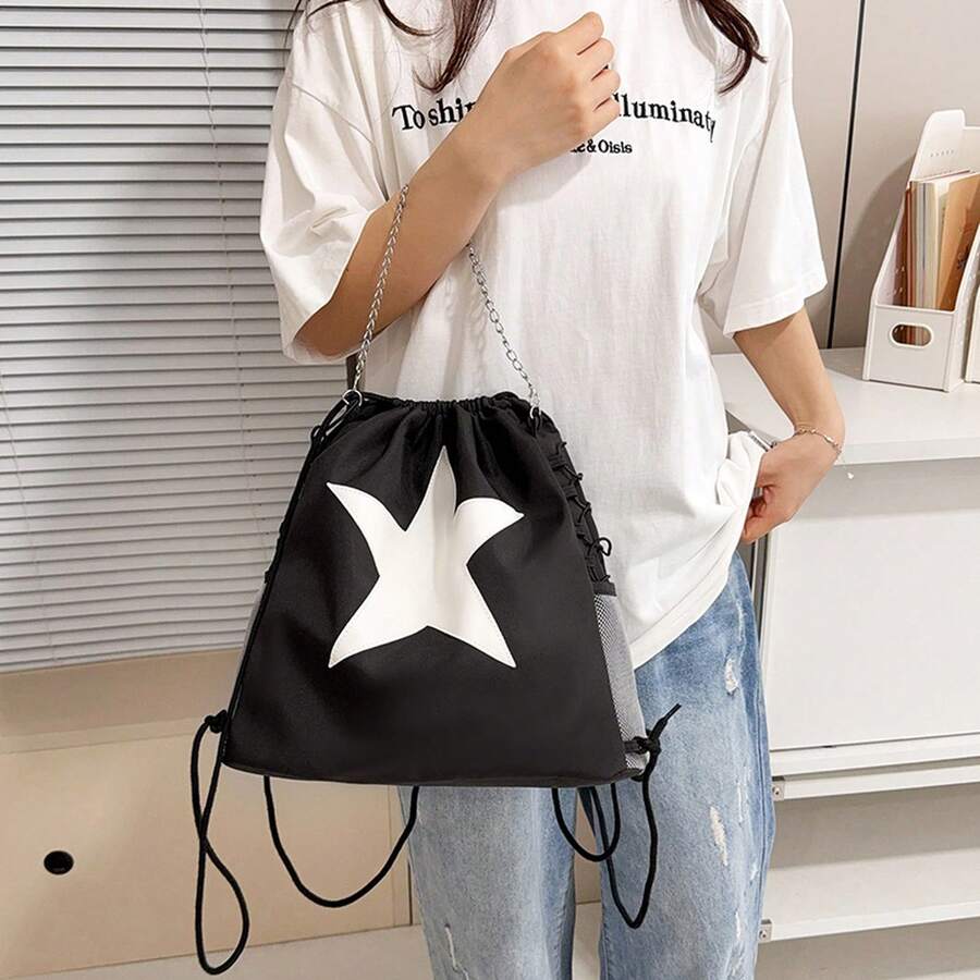 Multipurpose Small Backpack - Black - View 1
