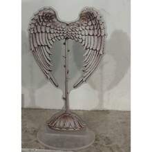 Acrylic Angel Wings Sculpture, Weather-Resistant Indoor/Outdoor Home Decor, Elegant Wedding And Mother's Day Gift, Classic Patio, Garden Or Shelf Desktop Decoration, Angel Decor, Garden Ornament, Design, High-Quality Craftsmanship, Decorative Figurine, Gift Shopper - 1PC - View 6