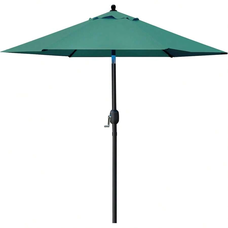 Outdoor Parasol, Stand And Base - Dark Green - View 1