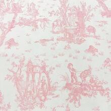 Tecido Jacquard Estampado Toile de Jouy Para Decoração 2,80m de Largura Diversas Cores e Tamanhos - Toile de Jouy - Visão 9