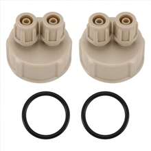 Aquarium Multifunction 2Pc DIY CO2 System Kits Generator Bottle Cap Fish Tank Carbon Dioxide DIY Reactor Quick Screw Cap - View 1