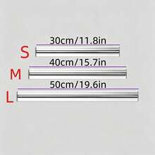 Sliding Ticket Holder, Restaurant Order Clip, Kitchen Order Clip, Wall-Mounted Takeout Receipt Organizer, Suitable For Takeout, Server Bill Clip, Suitable For Restaurant, Kitchen And Food Truck - Silver - View 5