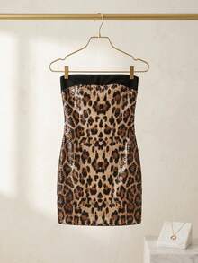 Women Short Dresses - Black - View 2