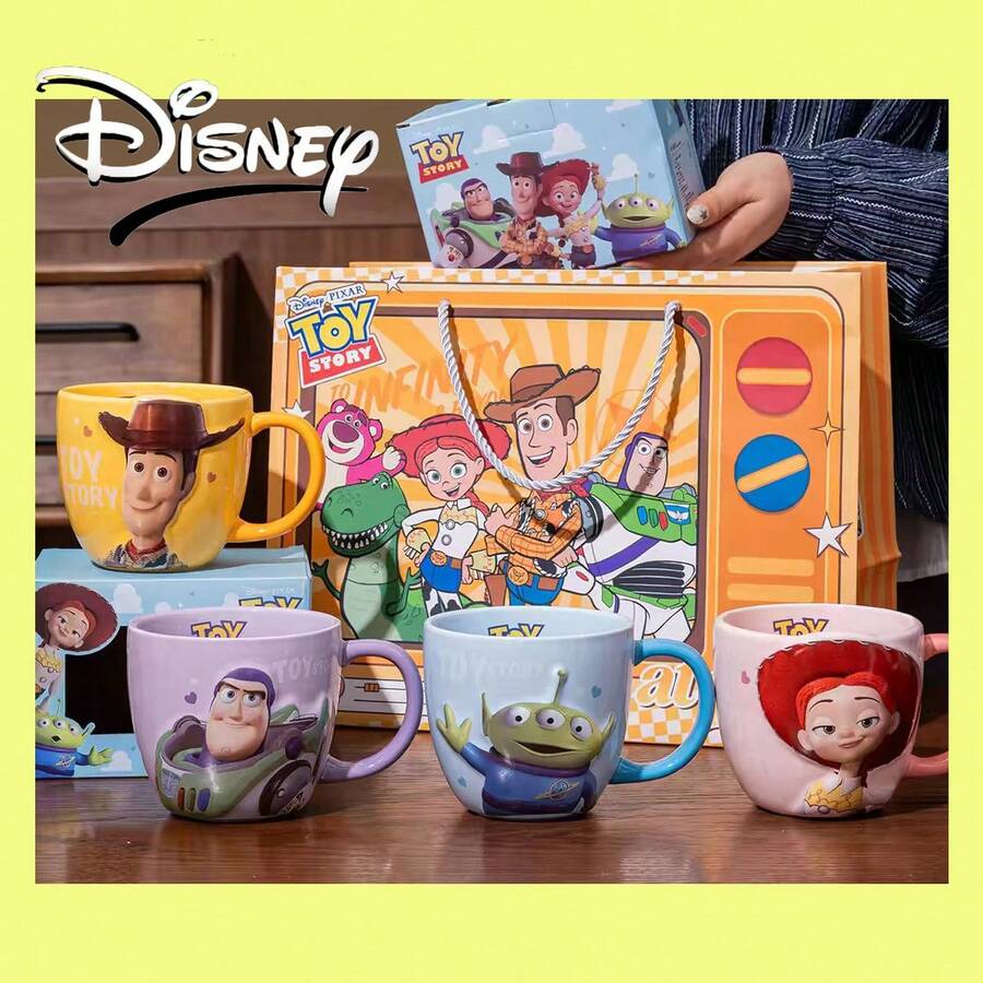 Disney 實用陶瓷馬克杯 大容量水杯 居家與辦公室適用 - 彩色 - 查看 1