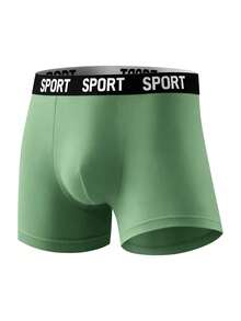 7 Pcs Men's Slim Fit Long Style Flat Cornered Underwear-Soft, Fitness Boxing, Sports, Suitable For Participating In Various Outdoor Activities. - Multicolor - View 3