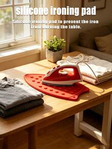 1pc Heat-Insulating Silicone Ironing Mat, Multi-Functional Home Ironing Pad, Thickened Anti-Scald, Ironing Board Mat - Multicolor - View 2