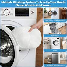 Baseball Cap Washing Rack Set, Laundry Bag Rack, Mesh Hat Washing Machine Cleaning Cage, Gentle Cleaning Device, Durable Hat Washing Cage With Drying Rack, Enhanced Dust And Impurity Protection, Suitable For Washing Machine, Back To School Supplies - Multiple Styles - View 3