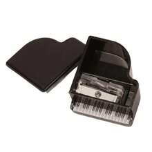 1pc Piano Pencil Sharpener Music Mini Stationery Creative Gift For Elementary Students Kids Pencil Sharpener Small Prize Back To School Learning Supplies - Multicolor - View 8