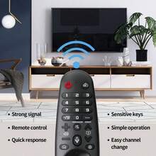 Replacement Remote Control For Magic Smart TV (Without Voice And Pointer Functions), Compatible With AKB75855501 Model Smart TV LCD/LED/OLED/QNED/NanoCell/4K UHD/Super UHD Series - View 6