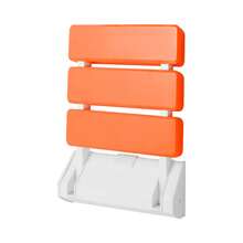 Wall Mounted Folding Shower Seat Chair Stool Bench Shower Stool Shower Chair - Default - View 8
