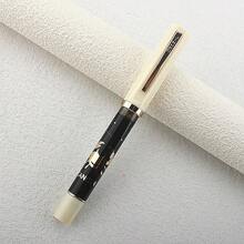 Jinhao 58 Fountain Pen With Abalone Shell Inlay Acrylic Barrel Gold-Plated Nib Office Signature Writing Pen Business Luxury Gift Pen, Back To School - 58 - View 40