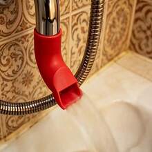 Faucet Extender, Anti-Splash Water Guide, Sink Water Diverter, Universal Faucet Accessory, Kitchen & Bathroom Sink Aid, Water-Saving No-Installation Faucet Sleeve, Water Flow Redirecting Extension Tube, Multi-Scenario Home Water Supply & Drainage Accessory - Multicolor - View 8