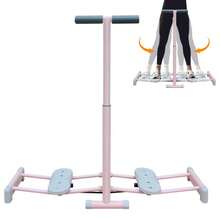Ski Machine Foldable, Simulated Ski Trainer with 4-Level Adjustable Non-Slip Pedal Armrest, Pelvic Floor Muscle Trainer for Home - pink1 - Übersicht 1