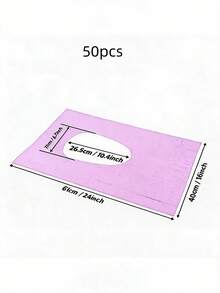 一次性馬桶座墊套，防水便攜，加長紙製馬桶座墊套，適用於酒店、公共場所、旅行、休閒俱樂部及居家使用 - 淡紫色 - 查看 11