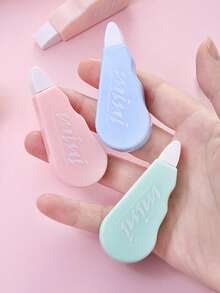 2/6pcs Macaron Correction Tape, Mini Correction Tape, Multi-Color Options, High Aesthetic, Large Capacity, Compact And Portable, Smooth Dispensing, Durable, Strong Coverage, Suitable For Students' Daily Homework, Note Correction, Back To School Season - A - View 9