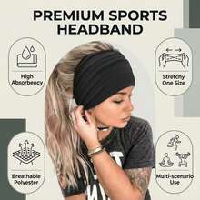 4pcs Solid Color Crisscross Elastic Headband For Daily Use - Multicolor - View 6