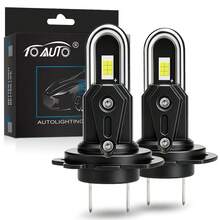 TOAUTO 2PCS HB3 9005 LED Light Blubs 70W 15000LM H7 H11 Canbus Car Headlight Lamp 6000K CSP Chips Auto Headlight Turbo Lights Fog Lamps 12V - A - View 2