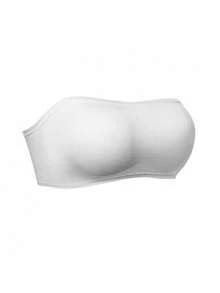 1pc Disposable Women's Underwear For Travel And Business Trips, No-Wash Bra, Portable Vest-Style Daily Disposable Bra, Individually Packaged - View 3