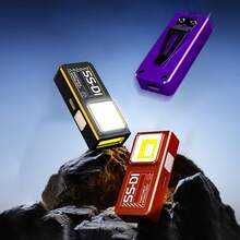 2 buah Senter LED Genggam Portabel, Lampu Saku Mini Isi Ulang USB dengan 4 Mode dan Fungsi Strobo Merah/Biru, Lampu Kerja Ringan, Cocok untuk Rumah, Mendaki, Memancing, Berkemah, dan Situasi Darurat - beraneka warna - View 4