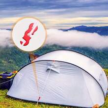10pcs Adjustable Camping Tent Rope Buckles, S-Shaped Tensioners Fasteners, Outdoor Camping Tent Accessories - Multicolor - View 7