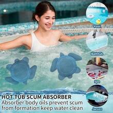 Water Scale Absorber - Pool, Bathtub And Spa Surface Cleaning Tool, Durable And Effective Descaling Design, Suitable For Swimming Pools, Spas And Massage Tubs, Ideal Gift For Birthdays, Housewarmings And Holidays - A - View 12