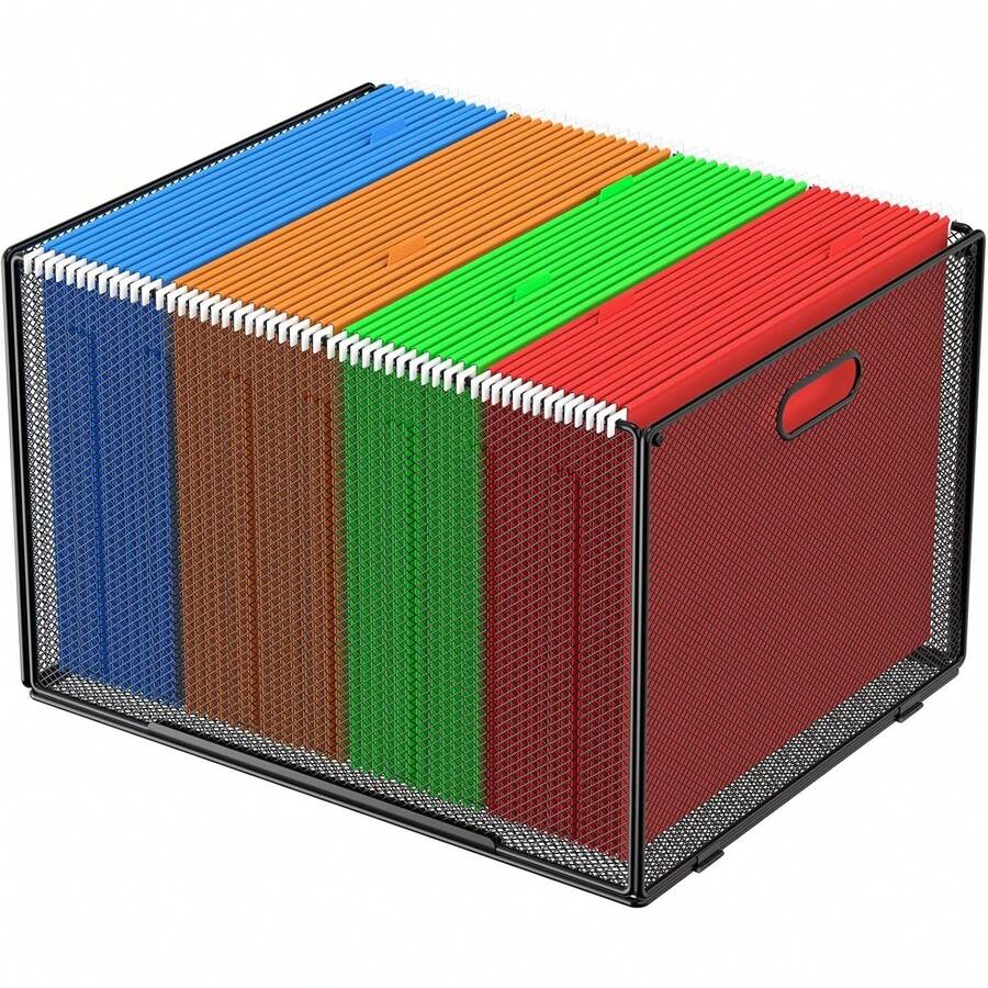 File Storage Boxes - Full Mesh, 1 Pack - View 1