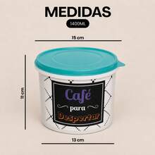 Kitchen Supplies Set Kit ECONOMIC LINE - 5 Supplies + 4 Square Jars 500 ML TPW Line - 薄荷藍TPW - 查看 9