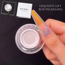 Gift Box Nail Powder Set, Luxury Optical High-Gloss Quality Nail Powder, Perfect Gift Choice, Unique Floating Design Gift Box, Y2K Mirror Chameleon Powder, Suitable For Nail Art Design, From Beginners To Nail Technicians - Multicolor - View 9