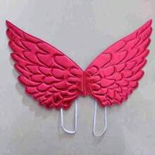1pc Creative Colorful Wings, Suitable For Student Party Performance Props, Halloween Carnival, Random Color - Multicolor - View 8