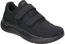 JOMA | Zapatillas Joma Corinto 2601 – Deportiva en Color Negro – Sneakers con Doble Cierre de Velcro – Easy Step – Transpirable – Memory Foam – Suela Flexible – Absorbe Impact - Svart - Visa 2