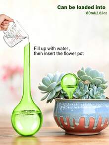 Plastic Automatic Watering Ball, Indoor/Outdoor Plant Simple Drip Irrigation System, No Pressure Sprayer Needed, Suitable For Flowers And Vegetables - Multicolor - View 1