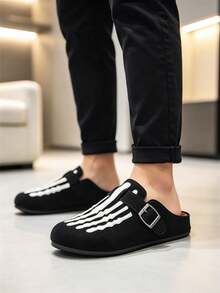 Spring New Unisex Thick Sole Comfortable Beach Sandals Men Women Outdoor Retro Cork Slip-On Slides Couple - Black - View 5
