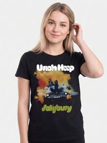 Men T-Shirts - 黑色 - 查看 4